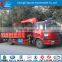 High quality crane truck high performance lift truck FAW 4x2 mini truck crane for sale
