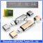 USAMS Brand R-Smart Series 5 in 1 USB + Micro USB + Type C Card Reader For TF SD Card For Macbook And Cell Phone