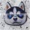 Dog Animal Fancy Coin Purse Zipper Handy Money Bags Women Fashion Wallet
