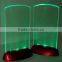 Acrylic Flashing Led Light Table Menu Restaurant Card Display Holder Stand