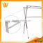 2015 Heavy duty stainless steel foldable hanging clothes airer adjustable clothes dryer rack