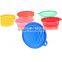 Excellent quality most popular novelty silicone pet bowls colorful