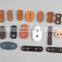 Factory Custom Brand New Style Leather Stoppers With 2 Holes