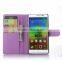 2015 Top-selling leatehr wallet stand flip case for lenovo a936