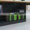 Foshan furniture MFC board Conference Table with functional cabinet