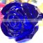 Unique Gold Leaves Royal Blue Rose Romantic Crystal Wedding Door Gifts