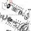154-27-12152 154-27-12151 cover for D85A-21 final drive assy