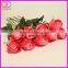 artificial silk white rose bud