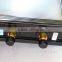 Black or blue film flat plate solar collector system for balcony wall use