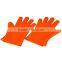2016 new design customized amazon hot selling silicone glove for bbq