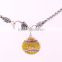 New Arrival Crystal Rhinestone Softball Hearts Necklaces