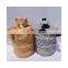 Folded hamper basket