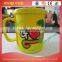 Customzied Logo 230ml PVC Soft Plastic Mugs 3D Animal Mark Mug