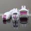 3 in 1 derma roller with changeable needle for eye,face,body skin care,acne scar removal