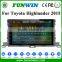 Funwin Double Din Pioneer Car Audio System Dvd Player For Toyota Highlander 2015 With Car Radio Gps Navigation