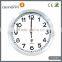 metal DCF-77 atomic wall clock