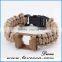 Adventure Paracord survival bracelet bottle opener bracelet outdoor