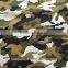 custom fabric printing camouflage calendering 400t taffeta fabric for jacket
