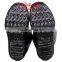 Black chemical resistant rubber safety boots