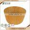 Best selling forest Accept OEM rustic hinging finished wooden barrel bathtub