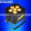 6*18w 6in1 rgbwa uv battery powered led par can