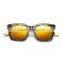 hot selling high quality plastic frame with handmade bamboo temple sunglasses