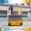 10m Motorized Wheels drive scissor lift vertical self propelled sissor lift platform