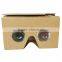 Original Brown Kraft Paper Cardboard 3D Glasses VR Google Cardboard 2.0