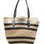 Latest Design Girl Handbags Rattan Woven Beach Tote Bag