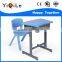 Student furniture school single desk and chair school desk