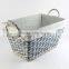 New wicker storage basket,s/2 new designed storage basket,Home storage basket