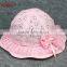Good Lace Summer Bucket Hat with Bowknot Bow for Baby Girls