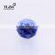 45 mm blue color polished chrome crystal kitchen cabinet knobs