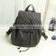 2015 Western Style Wholesale 600D PU Backpack Fashion Schoolbag