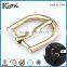 Decorative metal gold shoes buckle
