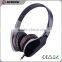 Hot selling stereo headphone for iphone and audio equipment from headphone manufacturer