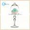 cheap mini glass dome glass cake stand