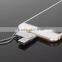 Silver color Super Slim Metal Swivel USB Flash Drive u disk With Key Ring
