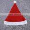 Hot sale 28*35cm size non-woven fabric christmas hats for adults