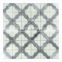 2016 New white marble mosaic bathroom/kitchen wallpaper manufactured in China