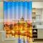 Photo Printed Building Shower Curtain