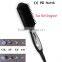 New fast black hair satraigtener tools/hair straightener comb brush with LED display