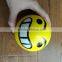 high quality hot sell big size mini toys PU ball amoji ball yellow ball toys for kids children