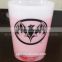 Hot Sale Events Party Favor Logo Printing 12 oz Glow Cup, Glow in the dark Cup