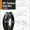 3PC black engineering steel wheels rim