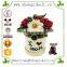 Factory Custom made best home decoration gift polyresin resin garden flowers