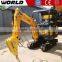 compact W218 1.8ton china made mini excavator for sale