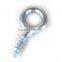 Safety gate zinc plated hook with screw eyes-2-pack