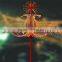 Christmas lighted super bright new year holiday lighting fly dragon desing led firework tree