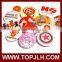 Blank pin button badge components for DIY printing